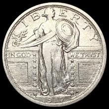1917 Standing Liberty Quarter NEARLY UNCIRCULATED