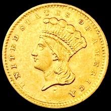 1856 Rare Gold Dollar CHOICE AU