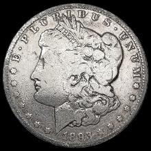 1893-CC Morgan Silver Dollar NICELY CIRCULATED