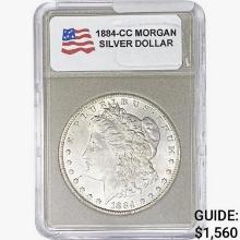 1884-CC Morgan Silver Dollar