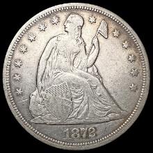 1872 Seated Liberty Dollar LIGHTLY CIRCULATED