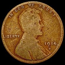 1914-D Wheat Cent NICELY CIRCULATED