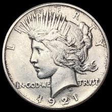 1921 Silver Peace Dollar LIGHTLY CIRCULATED