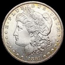 1881-CC Morgan Silver Dollar GEM BU