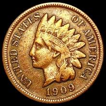 1909-S Indian Head Cent NEARLY UNCIRCULATED