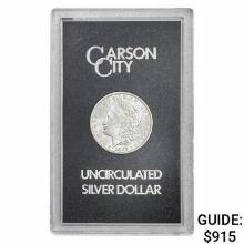 1883-CC Morgan Silver Dollar Carson City