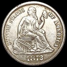 1872-S Seated Liberty Dime CLOSELY UNCIRCULATED