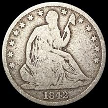 1842-O Seated Liberty Half Dollar NICELY CIRCULATED