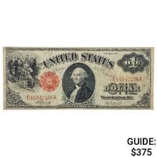 FR. 38 1917 $1 ONE DOLLAR LEGAL TENDER UNITED STATES NOTE VERY FINE