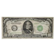FR. 2211-G 1934 $1,000 ONE THOUSAND DOLLARS FRN FEDERAL RESERVE NOTE CHICAGO, IL VERY FINE