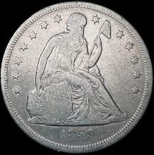 1859-O Seated Liberty Half Dollar NICELY CIRCULATED
