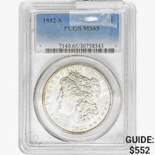 1882-S Morgan Silver Dollar PCGS MS65