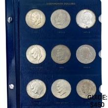 1971-1978 Eisenhower Dollar Set W/Proofs [32 Coins]