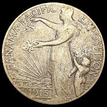 1915-S Panama-Pacific Half Dollar LIGHTLY CIRCULATED