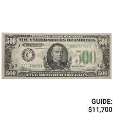 FR. 2202-C 1934-A $500 FIVE HUNDRED DOLLARS FRN FEDERAL RESERVE NOTE PHILADELPHIA, PA GEM UNCIRCULAT