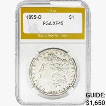 1895-O Morgan Silver Dollar PGA XF45