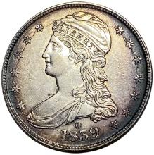 1839 Capped Bust Half Dollar