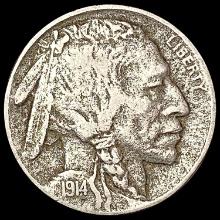 1914-D Buffalo Nickel NEARLY UNCIRCULATED