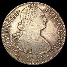 1803 Spanish 8 Reales LIGHTLY CIRCULATED