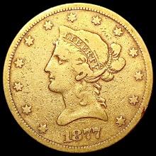 1877-S $10 Gold Eagle LIGHTLY CIRCULATED