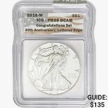 2016-W Silver Eagle ICG PR69 DCAM Ltrd Edge