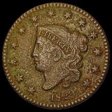 1829 Coronet Head Large Cent LIGHTLY CIRCULATED