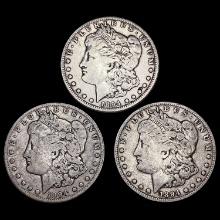 1894-O Morgan Silver Dollar Collection [3 Coins] HIGH GRADE