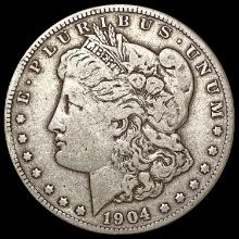 1904-S Morgan Silver Dollar LIGHTLY CIRCULATED