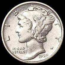 1928-D Mercury Dime CLOSELY UNCIRCULATED