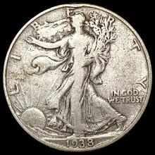 1933-D Walking Liberty Half Dollar LIGHTLY CIRCULATED