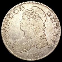 1825 Capped Bust Half Dollar LIGHTLY CIRCULATED