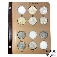 1922-1935 Peace Dollar Set [18 Coins]