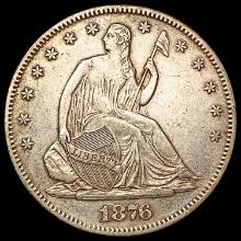 1876 Seated Liberty Half Dollar CLOSELY UNCIRCULATED