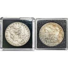 [2] 1883-S & 1892-CC Morgan Silver Dollar