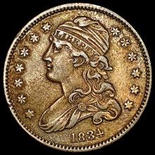 1834 Capped Bust Quarter CLOSELY UNCIRCULATED