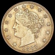 1883 With Cents Liberty Victory Nickel UNCIRCULATED