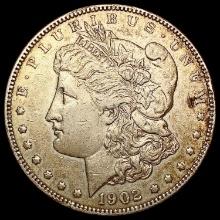1902 Morgan Silver Dollar NEARLY UNCIRCULATED