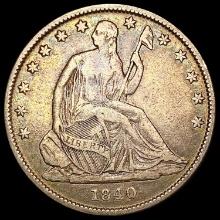 1840-O Seated Liberty Half Dollar LIGHTLY CIRCULATED