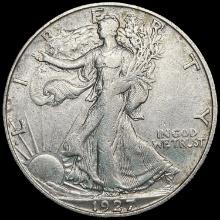1927-S Walking Liberty Half Dollar ABOUT UNCIRCULATED