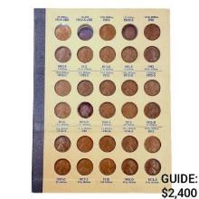 1909-1940 Lincoln Cent Book (85 Coins)