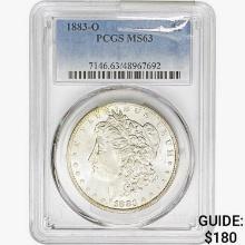 1883-O Morgan Silver Dollar PCGS MS63
