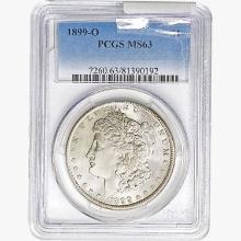 1899-O Morgan Silver Dollar PCGS MS63