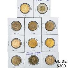 1967-1989 Canada Dollar Lot [14 Coins]