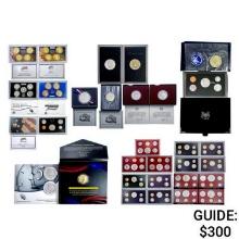1971-2019 Large US Proof and Mint Sets Collection W/Silver [122 Coins]