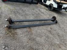 2 Axles with disc brakes (5 Lug pattern) 86 3/4 Hub