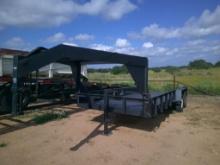 G/N 20FT FLATBED TRLR- NO PAPERS