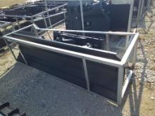 86" SNOW PLOW F/ SKID STEER