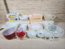 Collection of Fireking Dishes Cookware