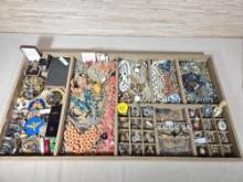 Case Lot of Jewelry Plus Men's Collectibles
