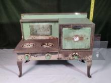 1920s/30s Empire Metal Ware B25 Child's Toy Electric Oven and Range